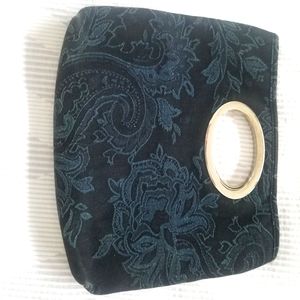 Armani Exchange Damask Denim Clutch
